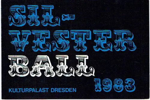 Silvesterball 1983. 