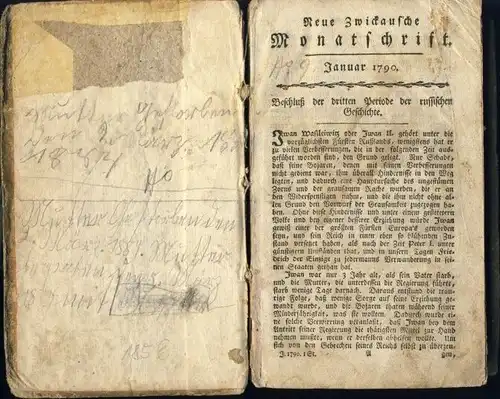 Neue Zwickausche Monatschrift 1790. 