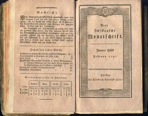 Neue Zwickausche Monatschrift 1790. 