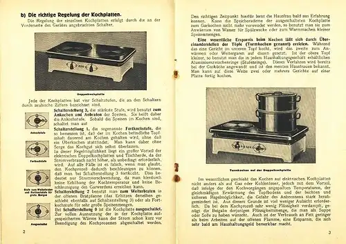 AEG Elektrische Doppelkochplatten und Tischherde
 Gebrauchsanweisung. 