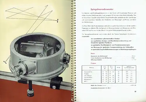ohne Autor. Hrsg.: VEB Carl Zeiss Jena: Optische Messgeräte für Wissenschaft und Technik. 