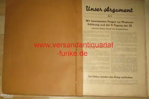 Hauptpostamt Bautzen
 Konvolut von Betriebszeitungen 1956-1958 und 1961/62. 