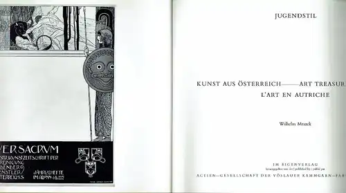 Wilhelm Mrazek: Kunst aus Österreich - Jugendstil. 