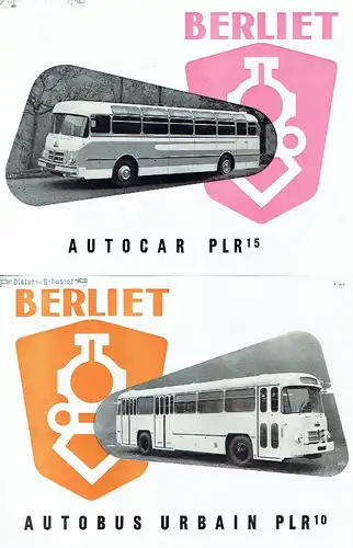 Berliet - Autobus et Autocars. 