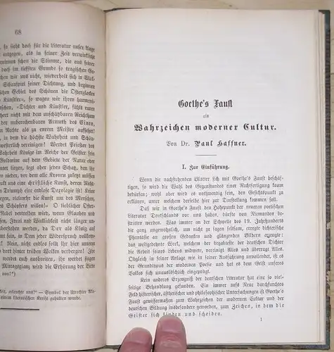 Dr. J. J. van Osterzee / Dr. Paul Haffner / Wilhelm C. Schram: Ein literarischer Vortrag / ? / Vortrag, gehalten im Brünner Lehrervereine am.. 