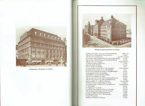 Rita Jorek, nach der Chronik von Paul Christian Salzmann (1879-1962): Heizungs- und Lüftungsanlagen, Fernheizwerke, Warmwasserbereitungen, Ausgeführte Anlagen. 