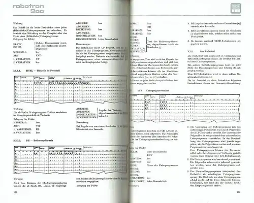 Elektronisches Datenverarbeitungssystem Robotron 300
 Programmierhandbuch und Autocode MOPS. 