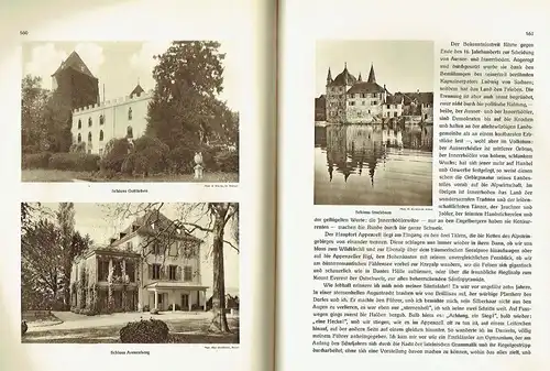 Dr. P. Romuald Banz
 Albert Baur: Vom Glärnisch zum Säntis / Vom Bodensee bis Basel
 86 Abbildungen. 