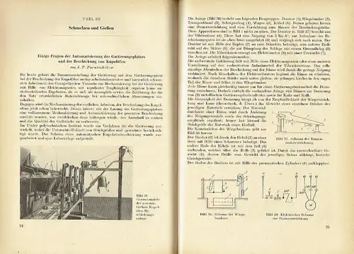 Autorenkollektiv: Mechanisiserung und Automatisierung arbeitsintensiver Prozesse im Gießereiwesen. 