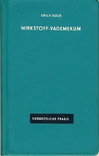 Dr. med. vet. Erich Kolb: Chemische und biologische Präparate in der Tierernährung
 Wirkstoff-Vademekum. 