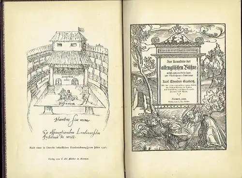 Karl Theodor Gaedertz: Zur Kenntnis der altenglischen Bühne
 nebst andern Beiträgen zur Shakespeare-Litteratur. 