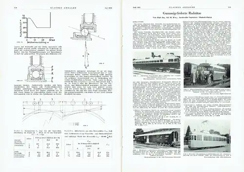 Glasers Annalen
 Zeitschrift für Verkehrstechnik und Maschinenbau
 Heft 7/1955. 