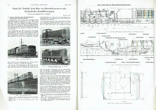 Glasers Annalen
 Zeitschrift für Verkehrstechnik und Maschinenbau
 Heft 3/1955. 