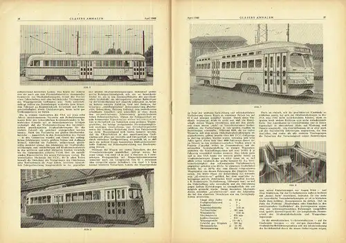 Glasers Annalen
 Zeitschrift für Verkehrstechnik und Maschinenbau
 Heft 4/1948. 