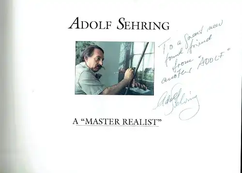 Prof. Levin Houston: The real world of Adolf Sehring
 additional text and commentary by Michael F. Patrick. 