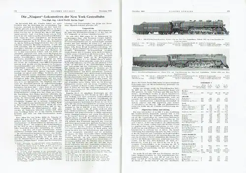 Glasers Annalen
 Zeitschrift für Verkehrstechnik und Maschinenbau
 Heft 12/1948. 