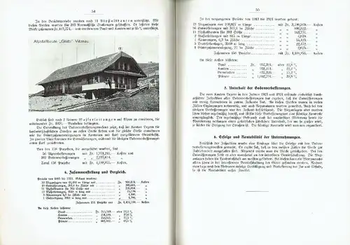 Das Bodenverbesserungswesen der Schweiz 1913-1924
 Unter Benützung der kantonalen Berichte zusammengestellt. 