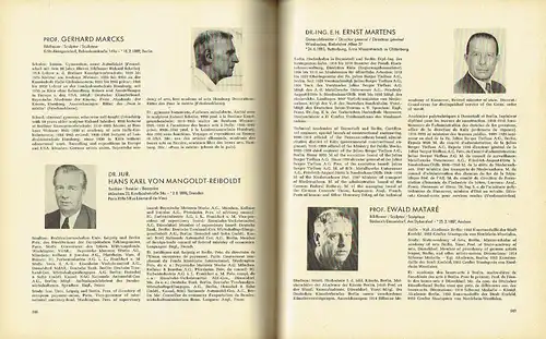 Bundesrepublik Deutschland
 Biographie führender Männer der Politik, Wirtschaft und Kultur
 Europäische Profile, Band 2. 
