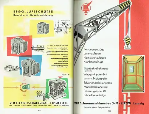 Die Technik
 Messeheft 1960. 