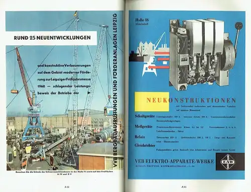 Die Technik
 Messeheft 1960. 