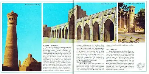 Usbekistan. Denkmäler altertümlichrr Baukunst. 