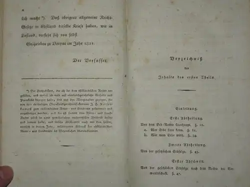 Christian Heinrich Nielsen: Versuch einer Darstellung des Erbfolge-Rechts in Liefland
 nach Land- und Stadt-Rechten mit Bemerkung der Abweichungen nach dem ehstländischen Ritter- und Land-Recht. 