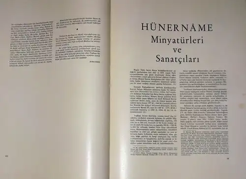 Hünernâme Minyatürleri ve Sanatçılari. 