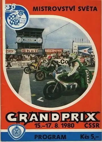 Grand Prix CSSR, Brno, 1980
 Mistrovství Sveta / Mistrovství Evropy. 