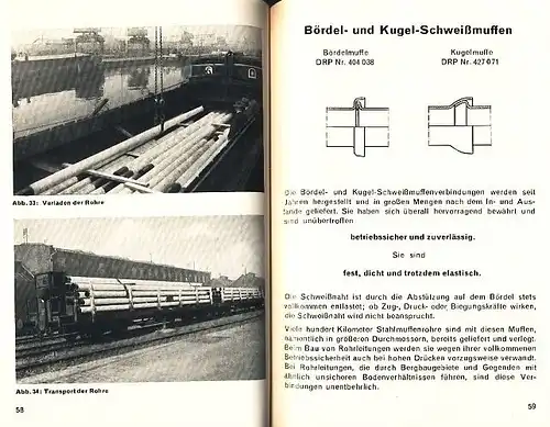 Stahlmuffenrohre/h1>Bandnummer, Reihe: Ausgabe IHerausgeber: Deutsche Röhrenwerke AG, DüsseldorfSeitenanzahl und Ausstattung: 191 Seiten mit 69 Bildern, einigen Tabellen und 2 AusschlagtafelnFormat / Größe (cm): ca. 12,5 x 18Verlag /.. 