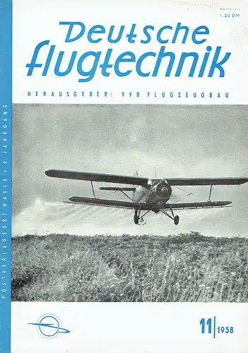 Deutsche Flugtechnik
 Fachliche Informationen für die Mitarbeiter der VVB Flugzeugbau
 2. Jahrgang, Heft 11. 