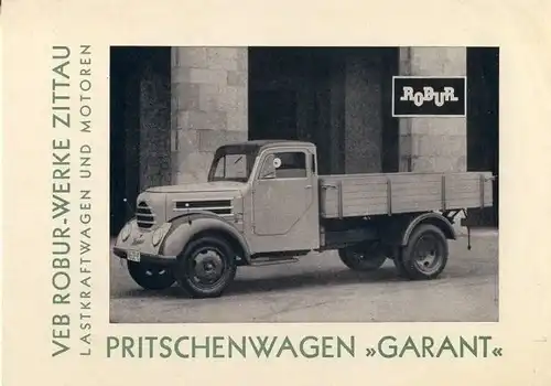 Pritschenwagen "Garant". 