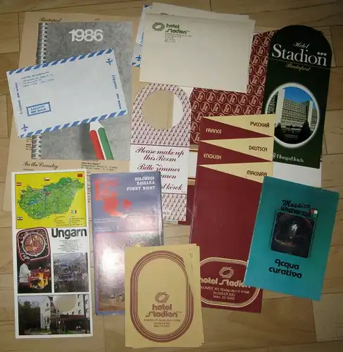 HungarHotels - Konvolut Souvenirs. 