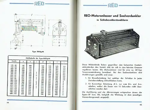 REO Liste 44. 