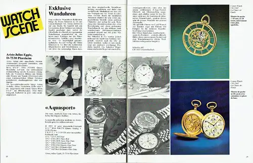 Watch Review / Revista del Rejol / Uhren Rundschau / Revue de la montre
 International Trade Magazine for the Watch, Clock and Jewellery Industry. 