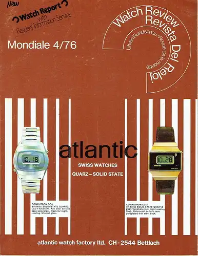 Watch Review / Revista del Rejol / Uhren Rundschau / Revue de la montre.
