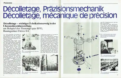 Uhren Rundschau / Revue de la montre. 