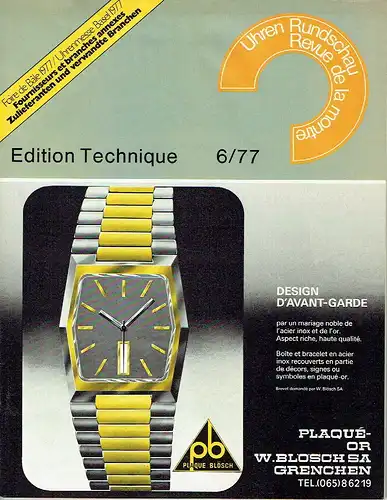Uhren Rundschau / Revue de la montre.