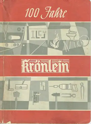 100 Jahre Krönlein
 Ordner mit 72 Prospekten. 