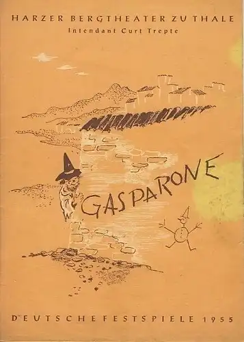 Rolf Thieme: Gasparone
 Harzer Bergtheater zu Thale
 Deutsche Festspiele 1955, Heft 3. 