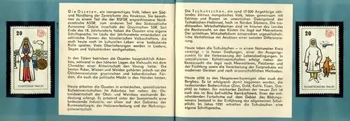 Völker der Sowjetunion
 Sammelheft für die Sondermarkenserie 1969. 