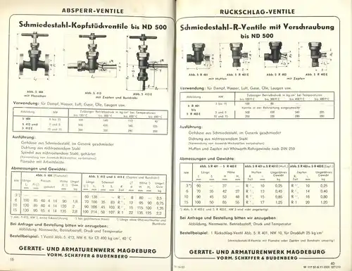 Ventile / Rückschlagklappen
 Teil 5. 