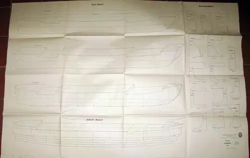 k.A: Bauplan Frachtschiff "Goldenfels"
 Beilage zum Lehrheft für Schiffsmodellbautechnik S / Mod. A. 