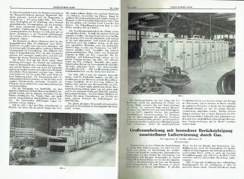 Industrie-Gas
 Zeitschrift für die Interessen der gasverbrauchenden Betriebe
 2. Jahrgang 1929/30. 