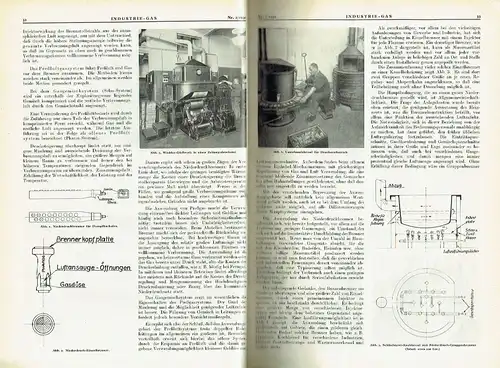 Industrie-Gas
 Zeitschrift für die Interessen der gasverbrauchenden Betriebe. 