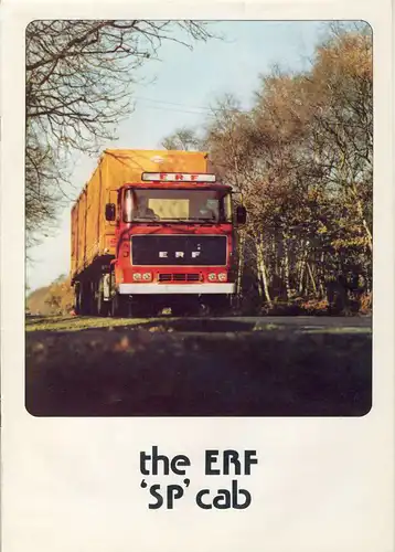 The ERF 'SP' cab. 