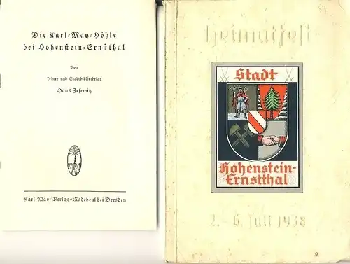 vom 2. bis 6. Juli 1938
 Festschrift zum Stadt- und Heimatfest Hohenstein-Ernstthal. 