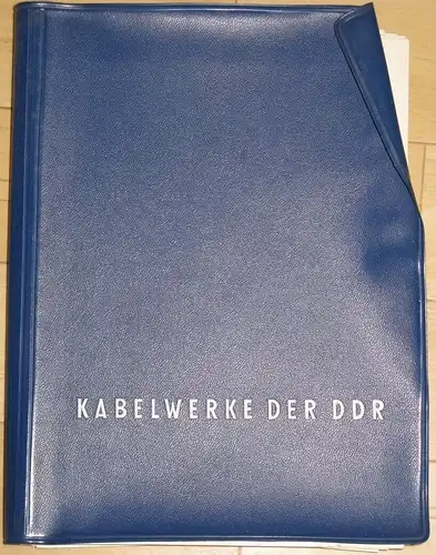 Kabelwerke der DDR. 