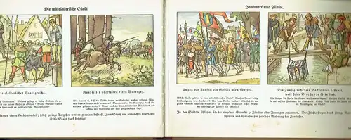 Deutsche Geschichte
 Ein Hilfsbuch für den Geschichtsunterricht in farbigen Bildern und Karten mit Fragen und Leitsätzen
 1. Teil: Bis zum Bauernkriege. 