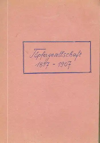 V. J. Keller: Die Solothurnische Töpfergesellschaft
 Rückblick auf ihr Wirken in den ersten 50 Jahren ihres Bestehens 1857-1907. 