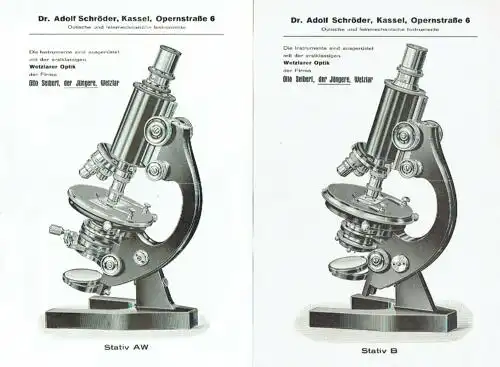 Monokulares Forschungsmikroskop AW / B
 2 Prospekte. 